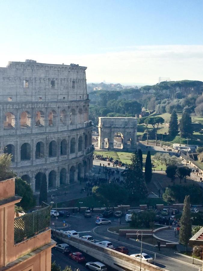 Superattico Sul Colosseo Roma Esterno foto